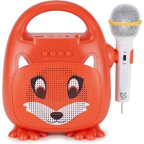 Singimals Kids Karaoke Speaker with Microphone - Unleash Your Child's Inner Superstar, Bluetooth v5.1, 12H Playtime, 5W Speaker, Multicolor LED Lighting, Kubby The Koala
