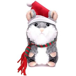 XYH Talking Hamster Repeats What You Say,Toddler Toys, Electronic Pet Talking Plush Toy, Ideal for Kids, Also Best Gift of Christmas.