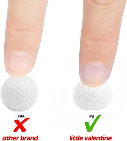 Little Valentine Glow at Dark 200-Round Refill Pack for Nerf Hyper-White in Kuwait