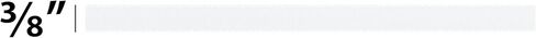 Offray 1/2" Wide Single Face Satin Craft and Decorative Ribbon, 21 Total Feet, White in Saudi Arabia