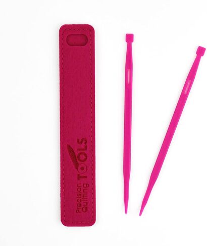 قطعتان أرجوانيتان متعددتا الوظائف لمشاريع أدوات الخياطة تستخدم بواسطة أدوات خياطة اللحف الدقيقة، وهذا ثانج يساعد في قلب الأشياء من الداخل إلى الخارج. لون أرجواني. in Kuwait