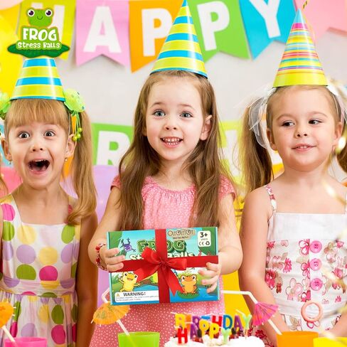 وليوليتوي لعبة خرز مائي حسي للاطفال، كرات ضغط ملونة على شكل ضفدع، العاب حسية على شكل حيوان لتهدئة الزوايا والتوحد واضطراب نقص الانتباه وفرط النشاط والقلق وهدايا حفلات اعياد الميلاد من 6 قطع in Kuwait