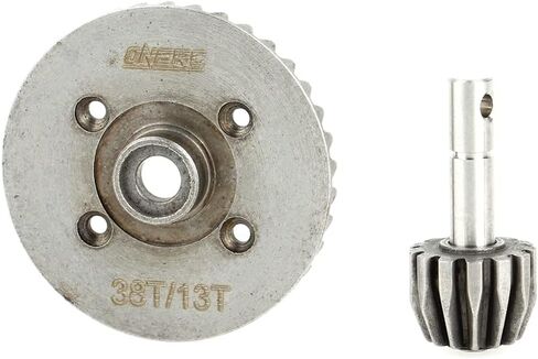 ONERC نموذج CNC AR60 ترس شطبة أمامي وخلفي 38T/13T متوافق مع المحوري الشبح RR10 Bomber SMT10 Yeti AX10 1/10th RC الزاحف ترقيات الأجزاء in Kuwait