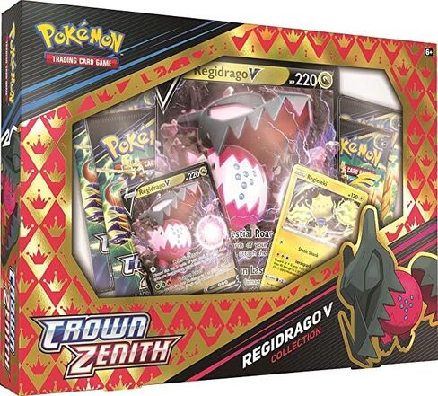 بوكيمون TCG: SAS 12.5 Crown Zenith Regidrago V Box in Saudi Arabia
