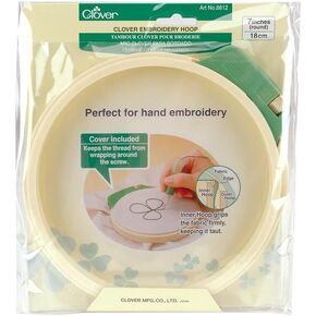 Clover 7 Inch Embroidery Stitching Tool Hoop in Kuwait