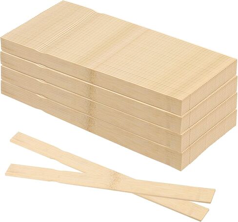 KOHAND 12 Inch Paint Sticks, 200 PCs Wooden Paint Stirrers Bulk Bamboo Paint Stir Sticks for Wood Crafts DIY Mixing Epoxy Resin Paint Garden Library Markers in Kuwait