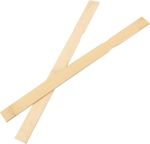 KOHAND 12 Inch Paint Sticks, 200 PCs Wooden Paint Stirrers Bulk Bamboo Paint Stir Sticks for Wood Crafts DIY Mixing Epoxy Resin Paint Garden Library Markers in Kuwait