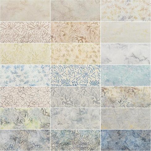 Batiks Expressions Breathe 5" Stacker 42 5-inch Squares Charm Pack Riley Blake Designs 5-BREATHE-42 in Saudi Arabia