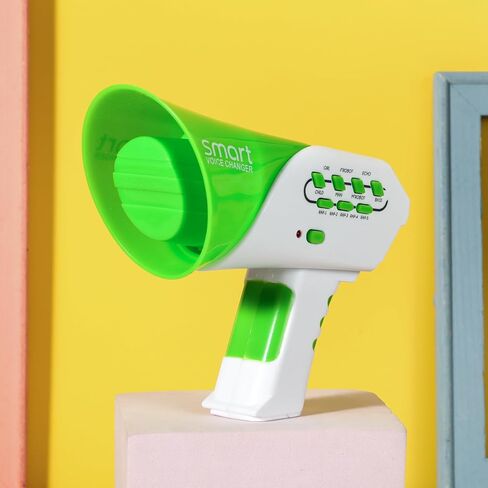 Voice Changer for Kids, Kids Megaphone for Kids Function and 7 Different Sound Effects Voice Changer Ideal Gift for Kids, Teens, Girls, Boys Age 3 Years and up(Green) in Kuwait