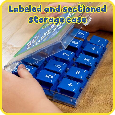 READY 2 LEARN Number and Sign Stamps - Small - Set of 15 - Rubber Math Stamps for Kids - Numbers 0-9 in Saudi Arabia