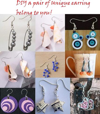 925 فضة حلقات خطاف هيبوالرجينيك سلك فرنسي السنانير خطاف الصيد أقراط النتائج مجوهرات أجزاء DIY بها بنفسك صنع 40 قطعة in Kuwait