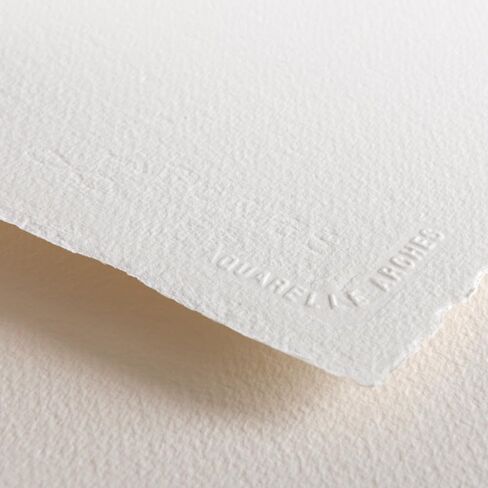 Arches - Watercolour Paper Block - 7" x 10" - 20 Sheets - 300gsm - Rough - Acid Free - White in Saudi Arabia