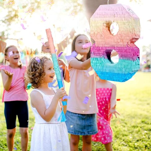 Jenaai 16 Inch Number Piñata Kids Birthday Party, Number 8 in Kuwait