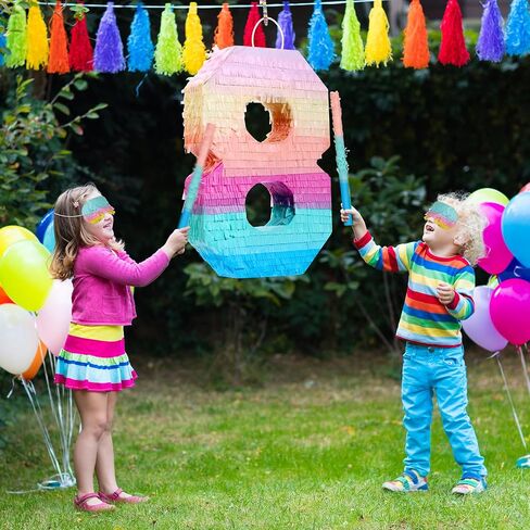 Jenaai 16 Inch Number Piñata Kids Birthday Party, Number 8 in Kuwait