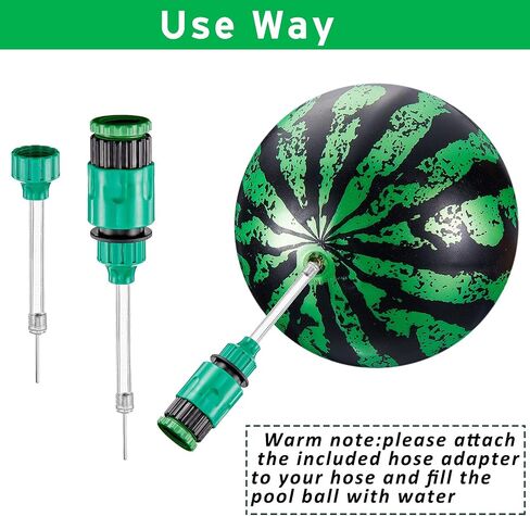 2 Pieces Swimming Pool Diving Balls, 9 Inch Underwater Pool Toy Ball with Hose Adapter, for Under Water Passing, Dribbling, Diving, Pool Game for Teen Adult(Basketball and Soccer Style) in Saudi Arabia