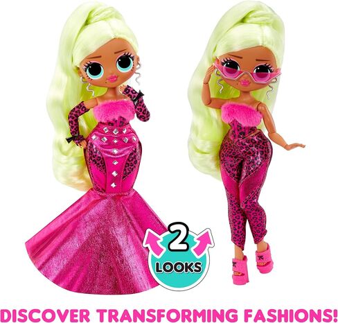 LOL Surprise OMG Lady Diva Fashion Doll with Multiple Surprises Including Transforming Fashions and Fabulous Accessories – Great Gift for Kids Ages 4+ in Saudi Arabia