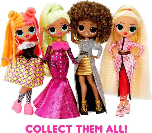 LOL Surprise OMG Lady Diva Fashion Doll with Multiple Surprises Including Transforming Fashions and Fabulous Accessories – Great Gift for Kids Ages 4+ in Saudi Arabia