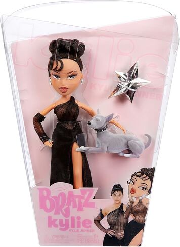Bratz x Kylie Jenner Night Fashion Doll with Evening Gown, Pet Dog, and Poster in Saudi Arabia