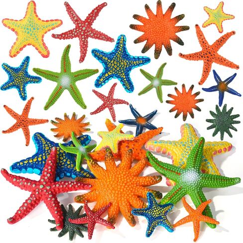 ZAUGONTW 14 Pieces Diving Starfish Pool Toy, Colorful Starfish Set Summer Swimming Diving Toys Set, Starfish Sea Animals Set, Dive Throw Toy Set Underwater Swimming Toy in Saudi Arabia