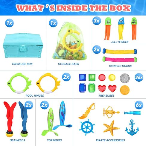 لعبة الحياة 16 قطعة من ألعاب السباحة في حمام السباحة للأطفال، ألعاب السباحة للأطفال، ممارسة الغوص، ألعاب السباحة مع حمام السباحة، طوربيد مزلق، سمك القرش، حمام السباحة، حورية البحر، ألعاب الغوص تحت الماء، ألعاب مائية للأولاد والبنات in Kuwait