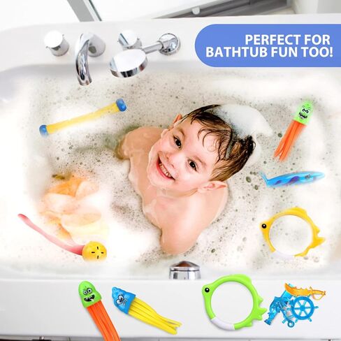 لعبة الحياة 16 قطعة من ألعاب السباحة في حمام السباحة للأطفال، ألعاب السباحة للأطفال، ممارسة الغوص، ألعاب السباحة مع حمام السباحة، طوربيد مزلق، سمك القرش، حمام السباحة، حورية البحر، ألعاب الغوص تحت الماء، ألعاب مائية للأولاد والبنات in Kuwait