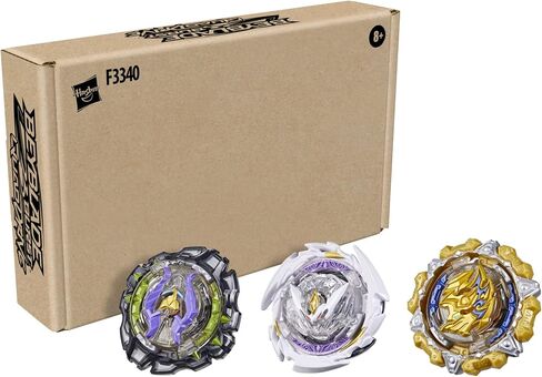 BEYBLADE Burst QuadDrive Quantum Pulse 3-Pack with 3 Spinning Tops - Battling Game Top Toys for Kids Ages 8 and Up (Amazon Exclusive) in Saudi Arabia