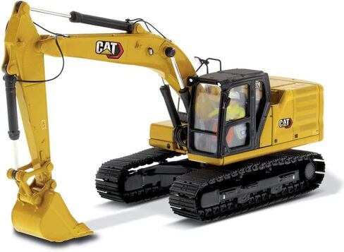 Diecast Masters 1:50 Caterpillar 320 Hydraulic Excavator | High Line Series Cat Trucks & Construction Equipment | 1:50 Scale Model Diecast Collectible | Diecast Masters Model 85569 in Saudi Arabia