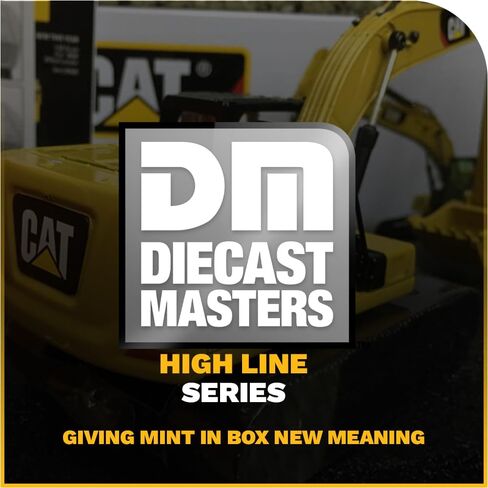 Diecast Masters 1:50 Caterpillar 320 Hydraulic Excavator | High Line Series Cat Trucks & Construction Equipment | 1:50 Scale Model Diecast Collectible | Diecast Masters Model 85569 in Saudi Arabia