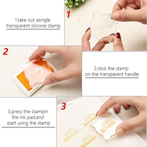 2 Pcs Planner Clear Transparent Rubber Silicone Stamps Monthly with Weeks and Dates Clear Stamps for Card Making and DIY Scrapbooking Transparent Stamps Silicone Stamps in Saudi Arabia