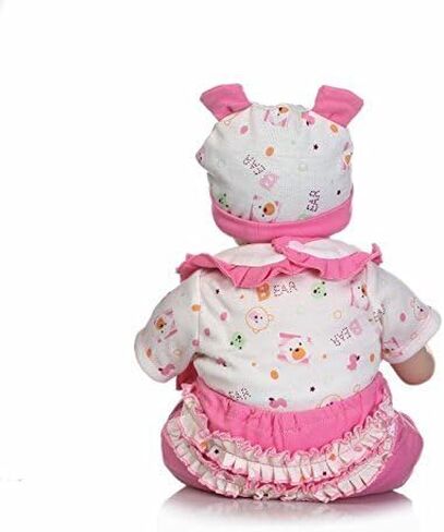 ان بي كيه بيينك طقم ملابس دمية طفلة حديثة الولادة مكون من 5 قطع لملابس دمى الأطفال حديثي الولادة مقاس 16-18 انش in Kuwait