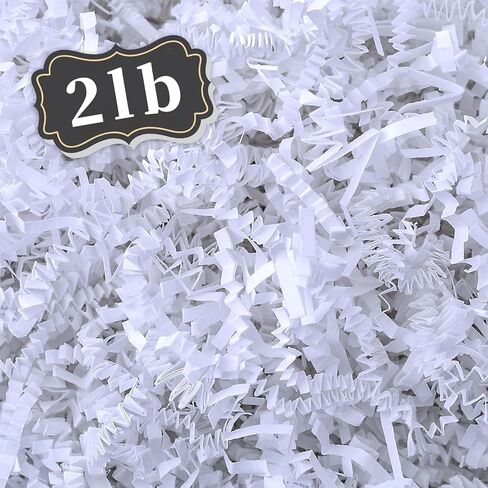 حشو أجاد الورق المجعد باللون الوردي الفاتح بوزن 2 رطل من ZEBMOON رائع لتغليف الهدايا، وحشو السلة، وأعياد الميلاد، والزفاف، وعيد الشكر، والكريسماس، ومستلزمات تعبئة ديكورات حفلات رأس السنة الجديدة 2024 in Kuwait