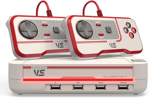 Blaze Evercade Vs Premium Pack +2 Vol White + Evercade Xeno Crisis/Tanglewood Dual Game Cartridge - Electronic Games in Kuwait