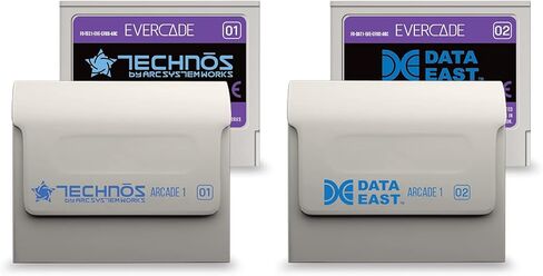Blaze Evercade Vs Premium Pack +2 Vol White + Evercade Xeno Crisis/Tanglewood Dual Game Cartridge - Electronic Games in Kuwait