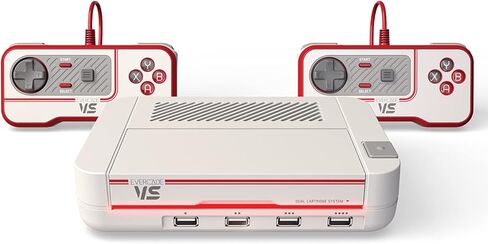 Blaze Evercade Vs Premium Pack +2 Vol White + Evercade Xeno Crisis/Tanglewood Dual Game Cartridge - Electronic Games in Kuwait