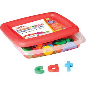 Educational Insights Multicolored Lowercase AlphaMagnets, Set of 42 Magnetic Letters, Alphabet Toy, Boys & Girls Ages 3+