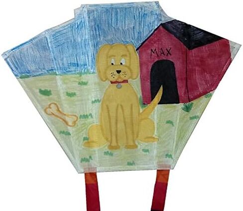 In the Breeze Coloring Delta 30 Inch Kite - 50 Piece Party Pack - Single Line Kite - Includes Crayons, Kite Line and Bag - Creative Fun for Kids and Adults,Butterfly Kite,3186-PACKS in Saudi Arabia