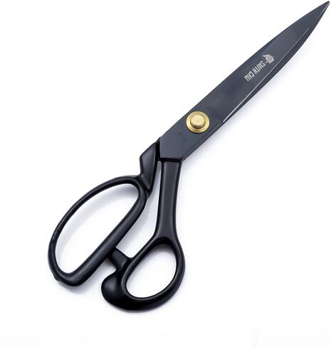 SMITH CHU Sewing Scissors-Heavy Duty Tailor Scissors Shears for Fabric,Leather,Raw Materials,Dressingmaking,Altering-Professional Upholstery Shears for Dressmakers Students Office Crafting (10 inch) in Kuwait
