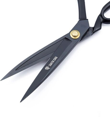 SMITH CHU Sewing Scissors-Heavy Duty Tailor Scissors Shears for Fabric,Leather,Raw Materials,Dressingmaking,Altering-Professional Upholstery Shears for Dressmakers Students Office Crafting (10 inch) in Kuwait