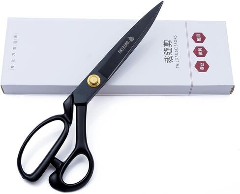 SMITH CHU Sewing Scissors-Heavy Duty Tailor Scissors Shears for Fabric,Leather,Raw Materials,Dressingmaking,Altering-Professional Upholstery Shears for Dressmakers Students Office Crafting (10 inch) in Kuwait