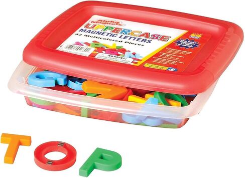 Educational Insights Multicolored Lowercase AlphaMagnets, Set of 42 Magnetic Letters, Alphabet Toy, Boys & Girls Ages 3+ in Kuwait