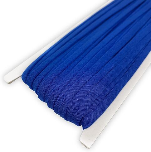 textile Royal Elastic String for Masks 20 Yards Elastic Bands for Sewing 1/4inch Elastic Cord for Masks 5mm Elastic Stretchy Ear Tie Rope Handmade Elastic for Masks Making Mask DIY (Royal) in Kuwait