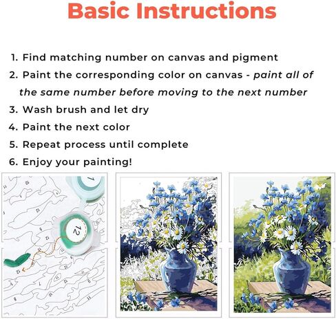 DIY Paint by Numbers for Adults Beginner, Adult Paint by Number Kits on Canvas Number Painting for Adults Giraffe Acrylic Painting Kit, Easy Paint by Numbers for Kids Ages 8-12 Hobbies for women in Saudi Arabia