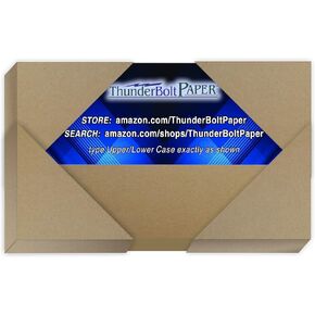 150 Sheets Chipboard 20pt (point) 3 X 5 Inches Light Weight Photo|PostCard Size .020 Caliper Thick Cardboard Craft|Ship Brown Kraft Paper Board