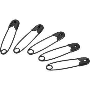 MECCANIXITY Safety Pins 0.98 Inch Metal Small Sewing Pins for Blankets Skirts Crafts Brooch Making Blue 100Pcs