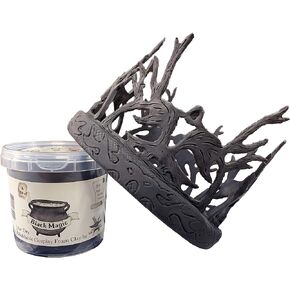 The Foamory Moldable Cosplay Foam Clay (300g Black) High Density Air Dry Clay, EVA Foam Sands Paints Easily, Non-Toxic Safe for Kids, Adults & Crafts