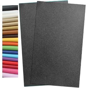 Guokuai Sofa Repair Self Adhesive Leather Tape Patch Strong Adhesive Car Seat Furniture Repair Patches High Low Temperature Wear Waterproof Resistant (5.9 x 9.8 inch/2pcs, Grey)