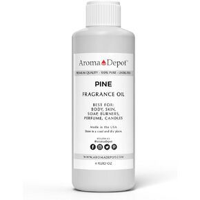 4oz Pine Perfume Oil for Making, Body Oil, Soap, Candle Making & Incense. Our Version is a Premium Quality Undiluted & Alcohol Free