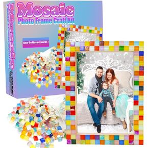 تزيين مجموعة أدوات إطار الصورة الفسيفسائية الخاصة بك، والحرف اليدوية للفتيات من سن 6 إلى 8 سنوات، والفنون والحرف اليدوية للأطفال من سن 8 إلى 12 عامًا، والحرف اليدوية الممتعة للفتيات 6 7 8 9 10 11 12 عامًا فكرة هدية عيد ميلاد in Kuwait