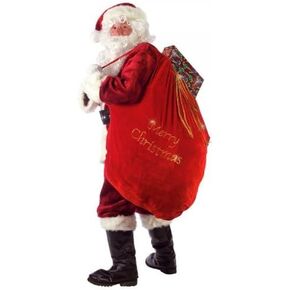 كيس هدايا سانتا المخملي من آراد مع رباط حبل in Kuwait