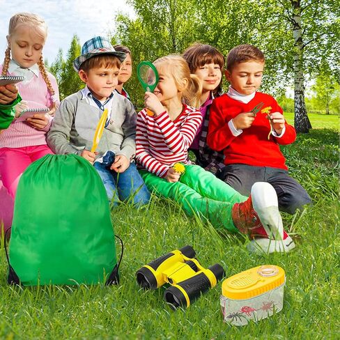 مجموعة هدايا مستكشف خارجية، مجموعة مناظير للاطفال، مجموعة استكشاف خارجية، افضل للاولاد والبنات من سن 8 سنوات فما فوق، مجموعة مغامرات للاطفال، مجموعة تعليمية خارجية للاطفال (22 قطعة) in Kuwait